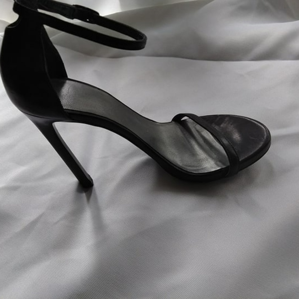 The Nudist Sandal Matte Black